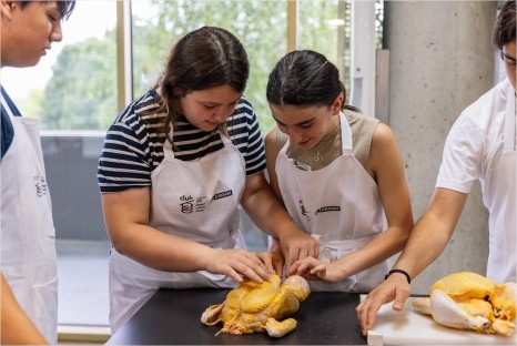 Colonias gastronómicas de cocina y alimentación saludable para jóvénes (14-17 años)